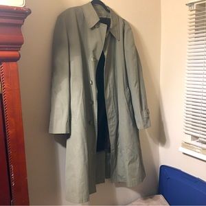London Fog Men Trench Coat Size 42 Regular